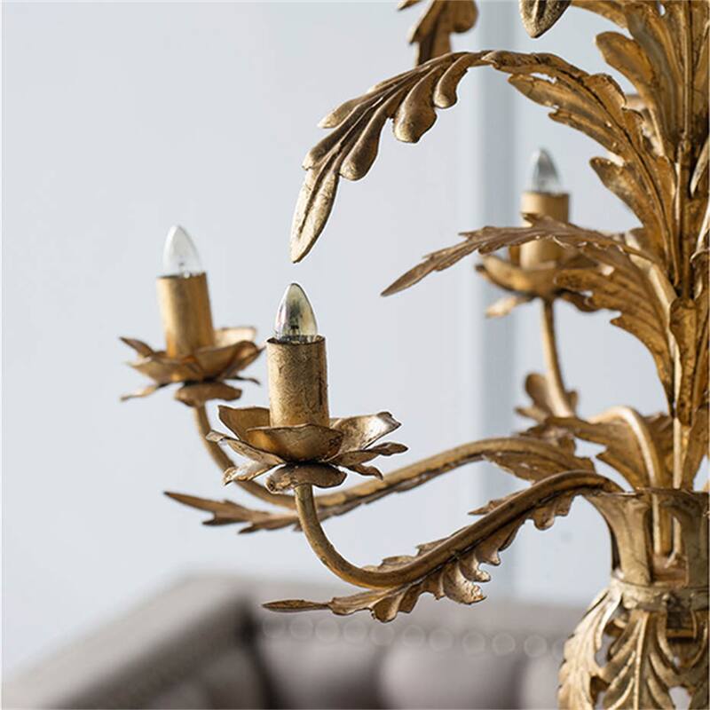 6 Light 30" Metal Chandelier (Bulb Not Included) Bed Bath & Beyond